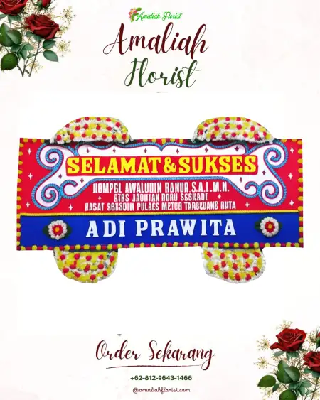 Papan Bunga Ucapan Selamat Firiwage