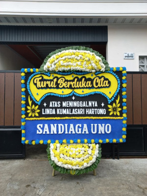 Papan Bunga Duka di Firiwage