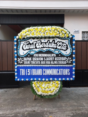 Papan Bunga Duka di Firiwage